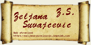 Željana Suvajčević vizit kartica